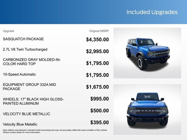 2026 Ford Bronco Badlands