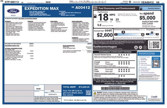 2027 Ford Expedition Max Active