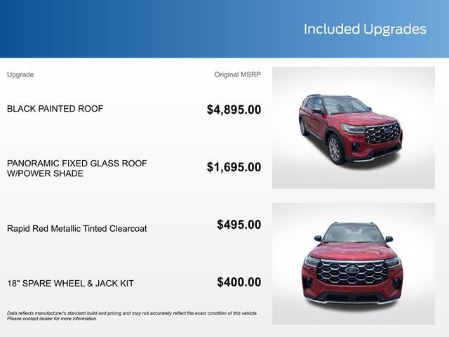 2026 Ford Explorer Platinum