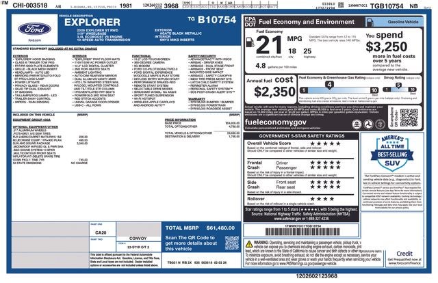 2026 Ford Explorer ST