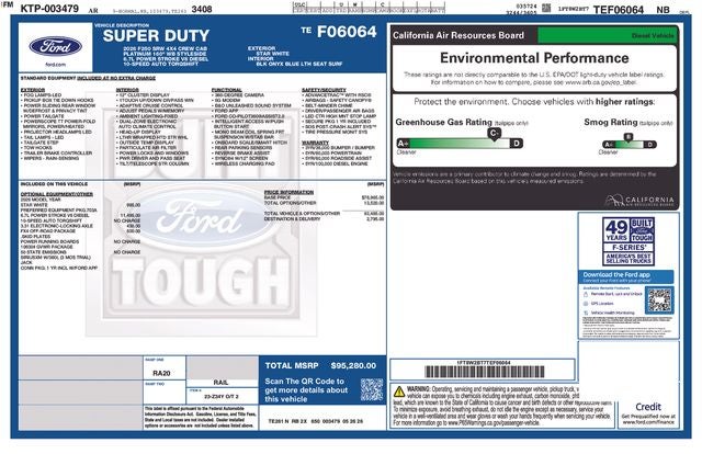 2026 Ford F-250SD Platinum