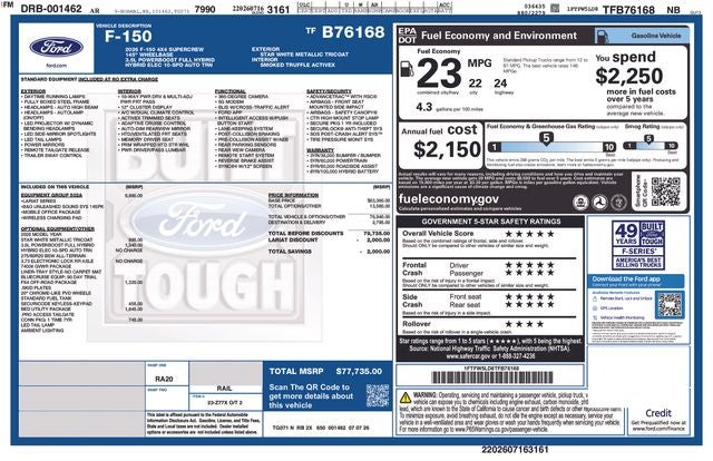 2026 Ford F-150 Lariat