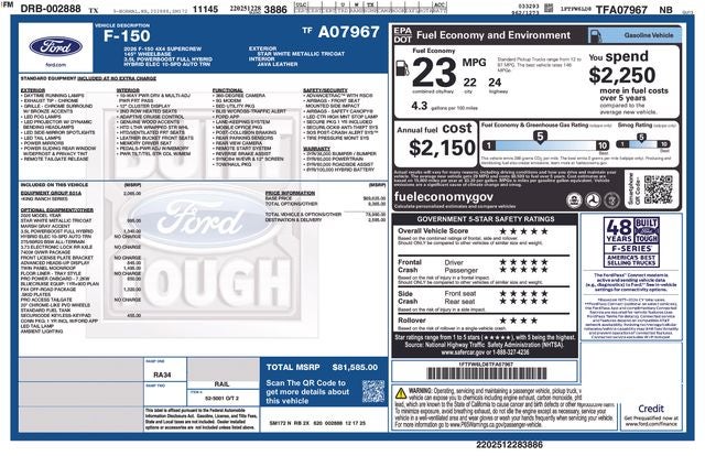 2026 Ford F-150 King Ranch
