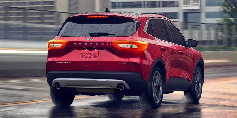 2026 Ford Escape performance AWD and EcoBoost engine driving on I-30 near Benton AR