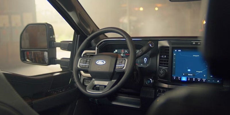 2026 Ford F-350 Super Duty technology with SYNC 4 touchscreen and towing innovations in Benton, AR