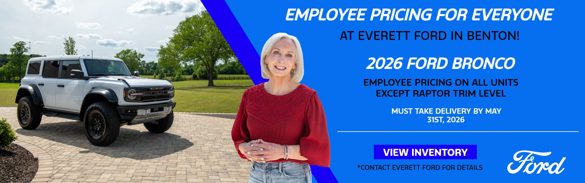 May Employee Pricing Event