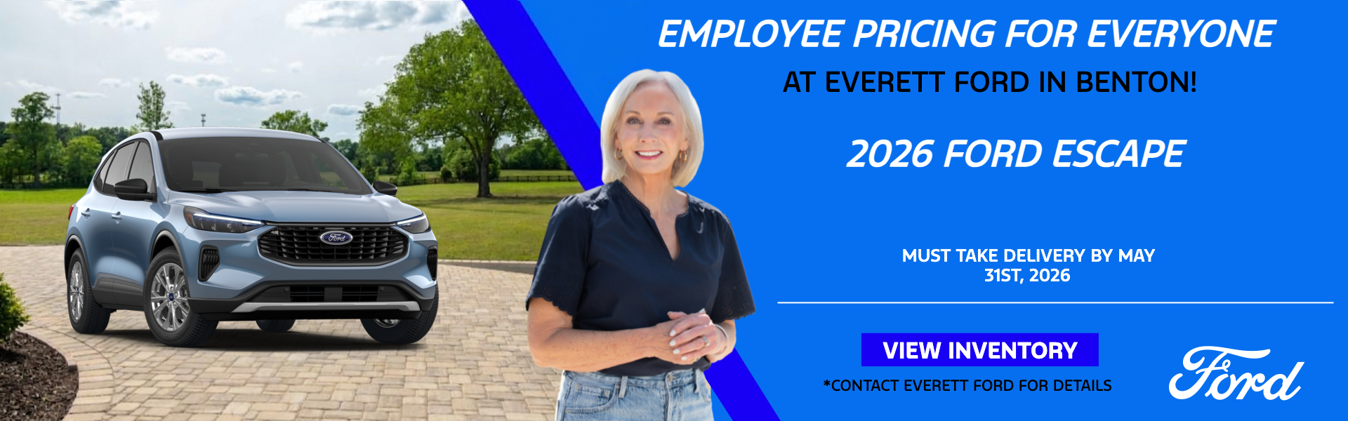 May Employee Pricing Event | Escape