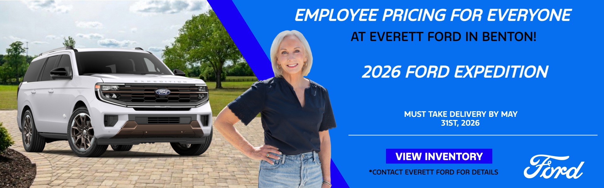 May Employee Pricing Event | Expedition