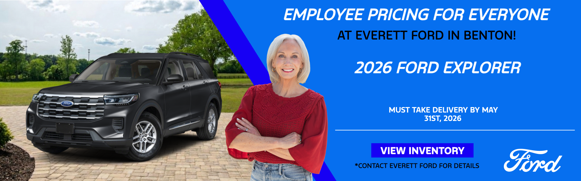 May Employee Pricing Event | Explorer