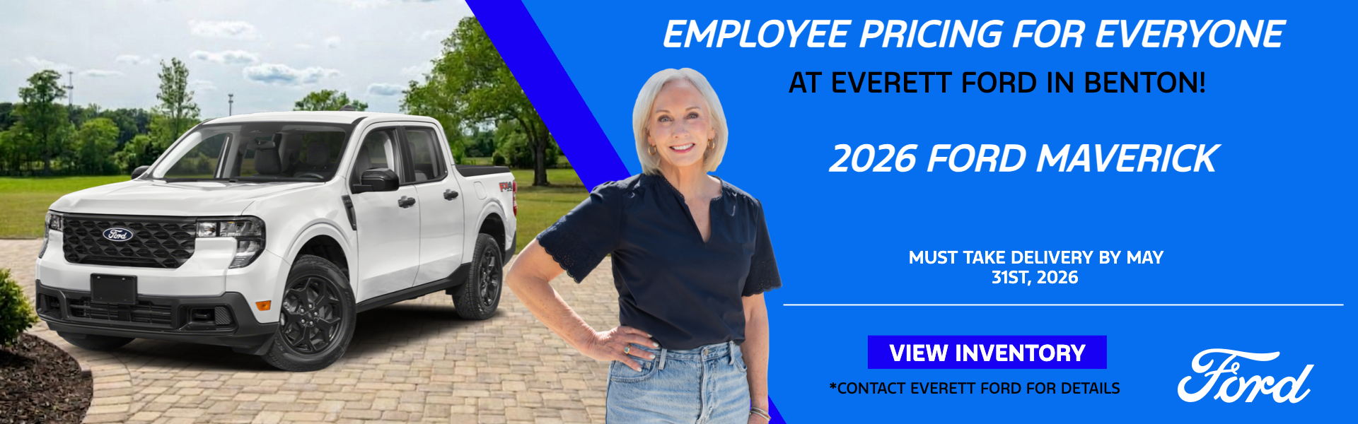 May Employee Pricing Event | Maverick