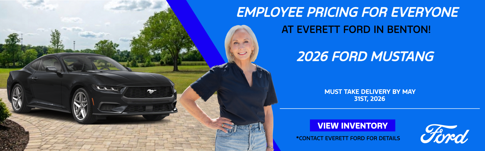 May Employee Pricing Event | Mustang