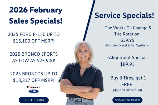 Service Specials at Everett Ford in Benton